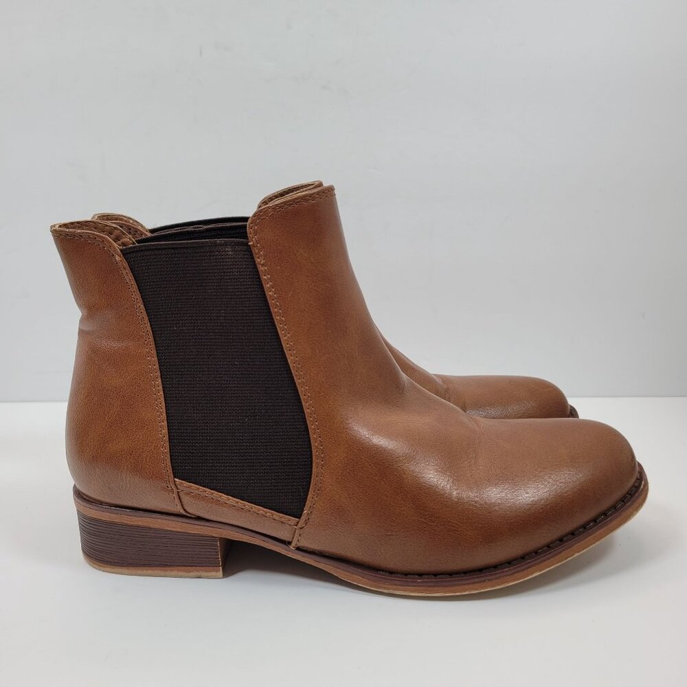 Black Poppy Women's Brown Ankle Boots US Size 7